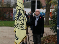 De vlag van VOS Vlaamse vredesvereniging