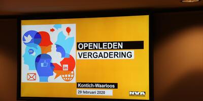 Bezoek aan het Vlaams parlement 2020