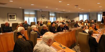 Bezoek aan het Vlaams parlement 2020