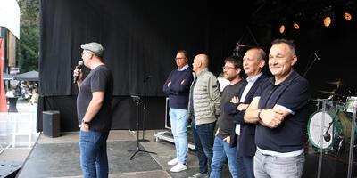 Opening van de feestmarkt