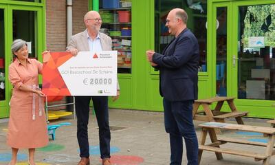 Basisschool De Schans vergroening speelplaats 2023